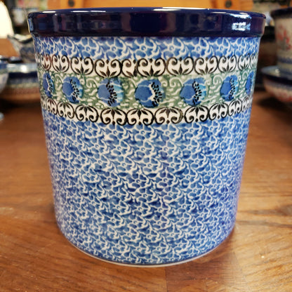 Utensil Holder ~ 5.5" 3-1513X Peacock Feather