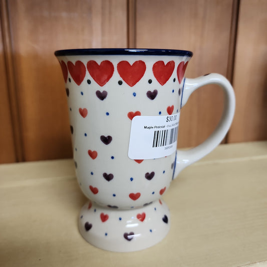 Mug/w Pedestal ~ 8 oz 243-2108X Love Struck