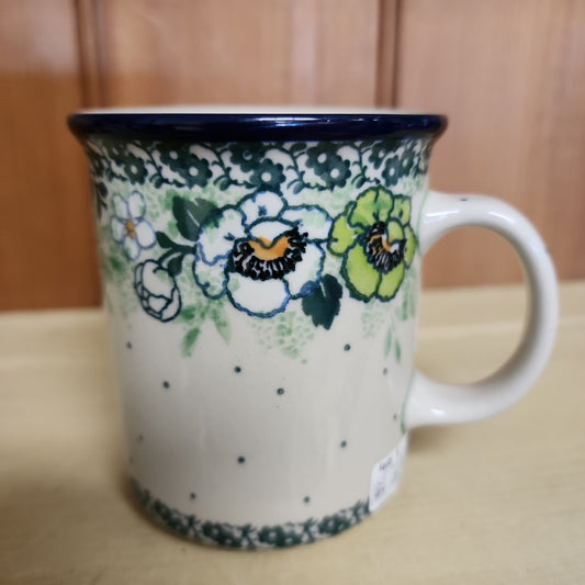 Mug ~ Straight Side ~ 8 oz 236-2320X Green Poppies