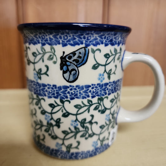 Mug ~ Straight Side ~ 8 oz 236-1934X Terrace Butterfly