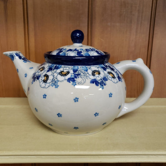 Teapot ~ (1 1/4 qt) 60-2222X Snow Poppy