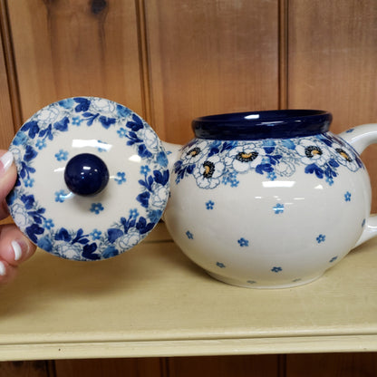 Teapot ~ (1 1/4 qt) 60-2222X Snow Poppy