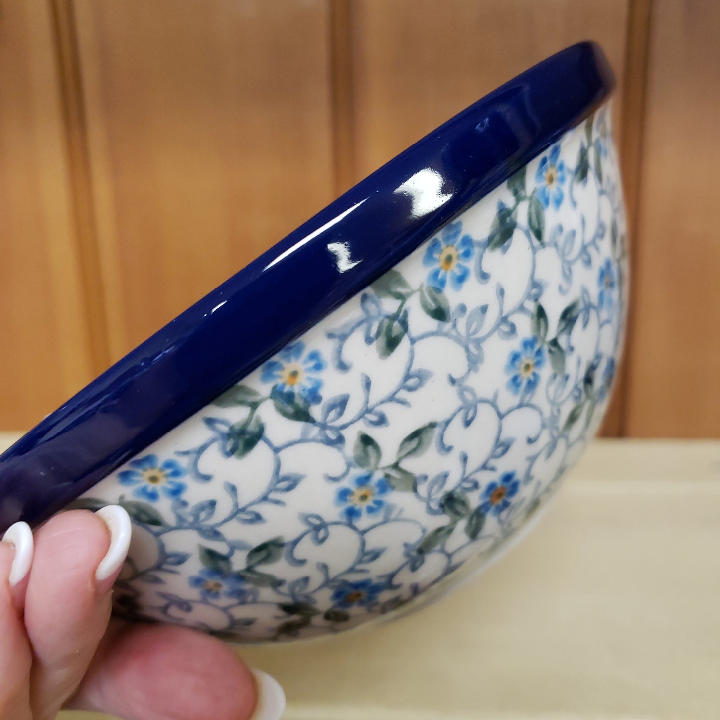 Bowl ~ Nesting ~ 6.5" W 58-2089X Forget Me Knots