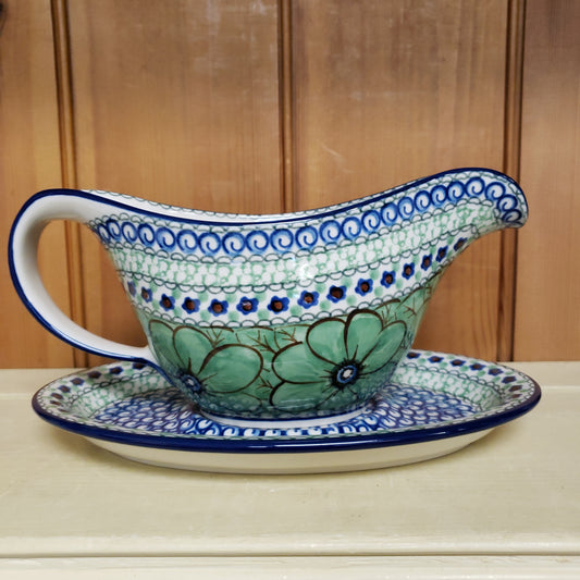 Gravy Boat ~ 16 oz 239-U408A U4  Green