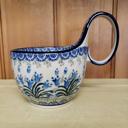 Bowl w/ Loop Handle ~ 16 oz 845-1432X Blue Bells