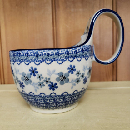 Bowl w/ Loop Handle ~ 16 oz 845-2333X Blue Horizon