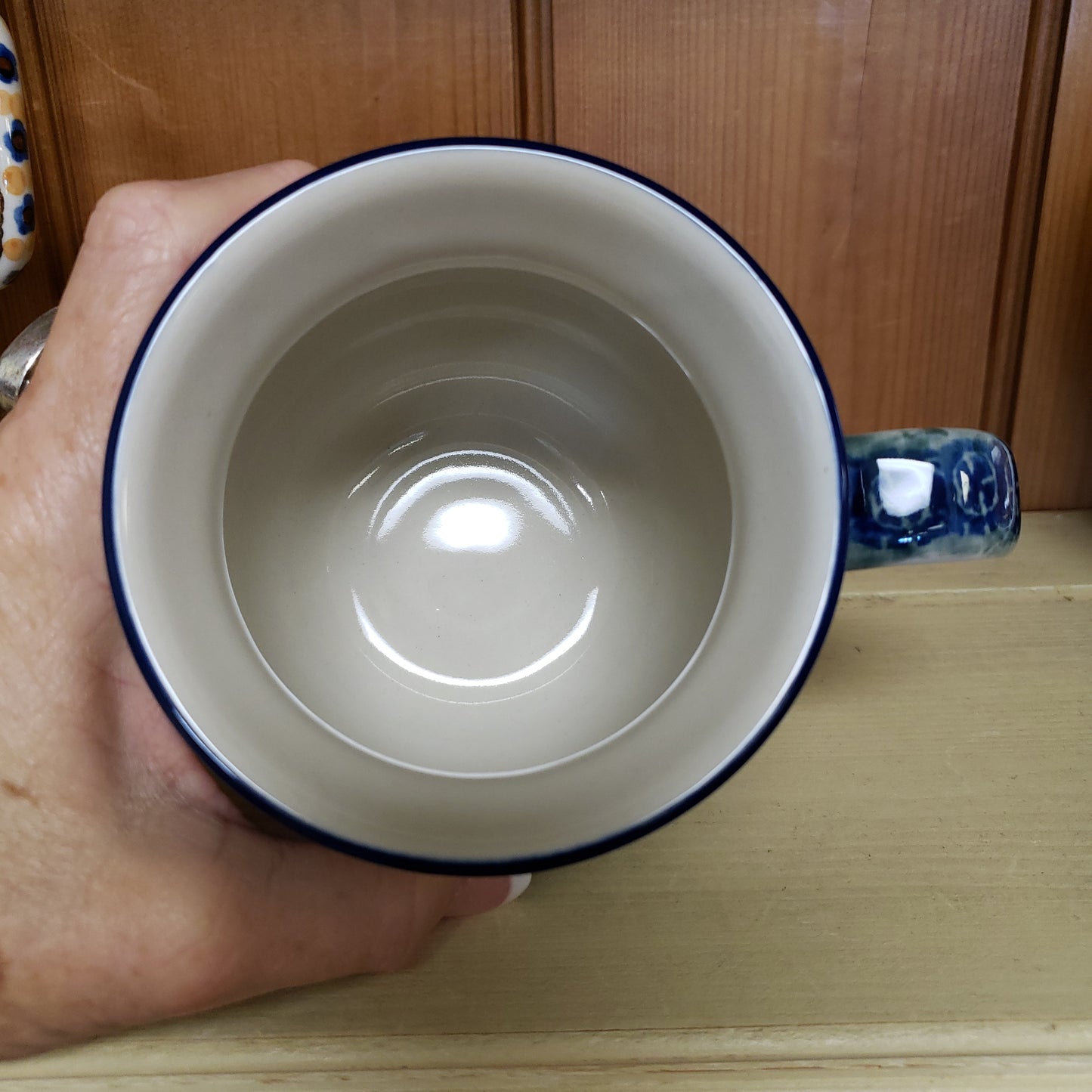 Mug ~ Bubble ~ 16 oz. 73-0614X Blue Spring Daisy