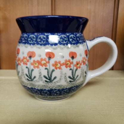 Mug ~ Bubble ~ 16 oz. 73-0560X Peach Spring Daisy