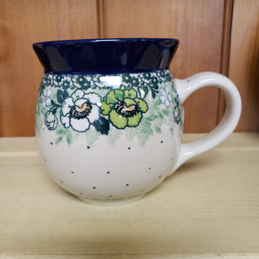 Mug ~ Bubble ~ 16 oz. 73-2320X Green Poppies