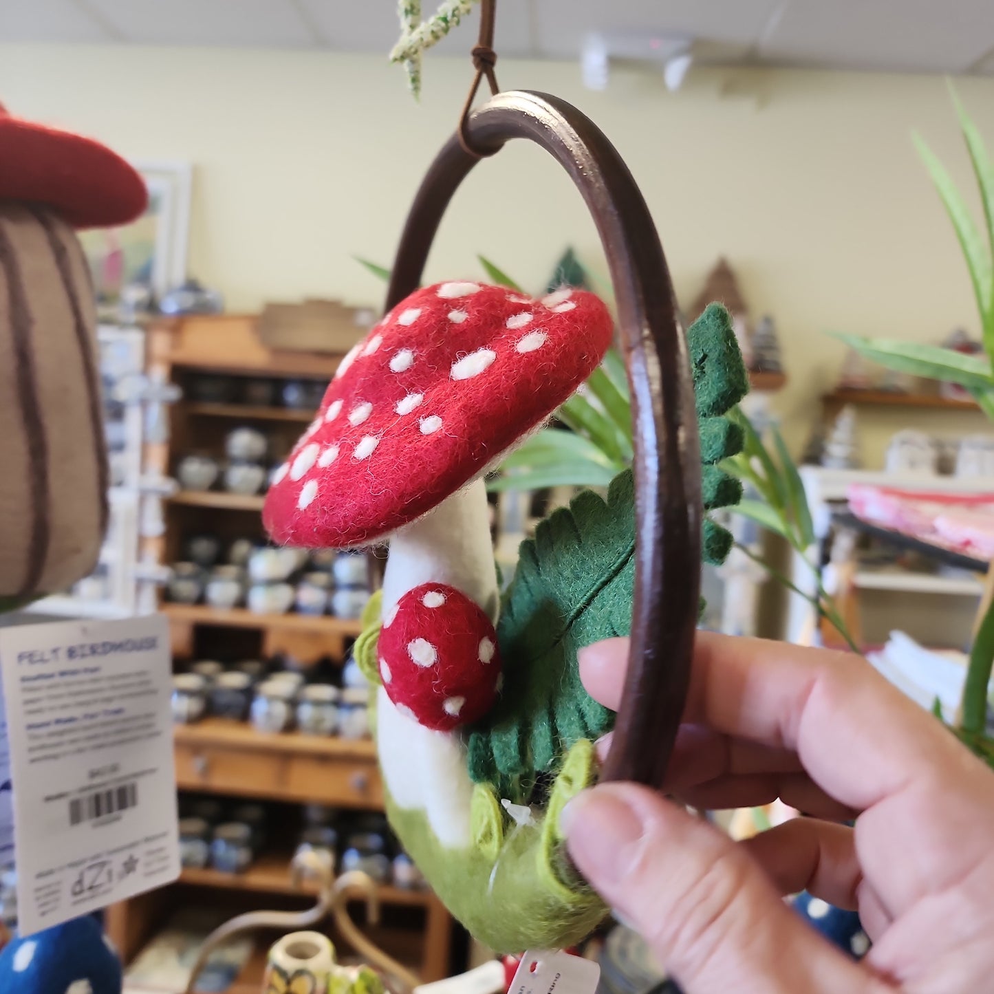 Woolies ~ Red Toadstool Forest Ring