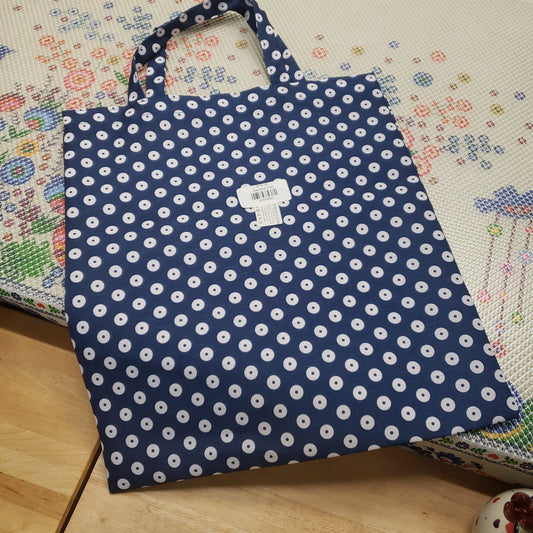 Tote Bag Blue Dots