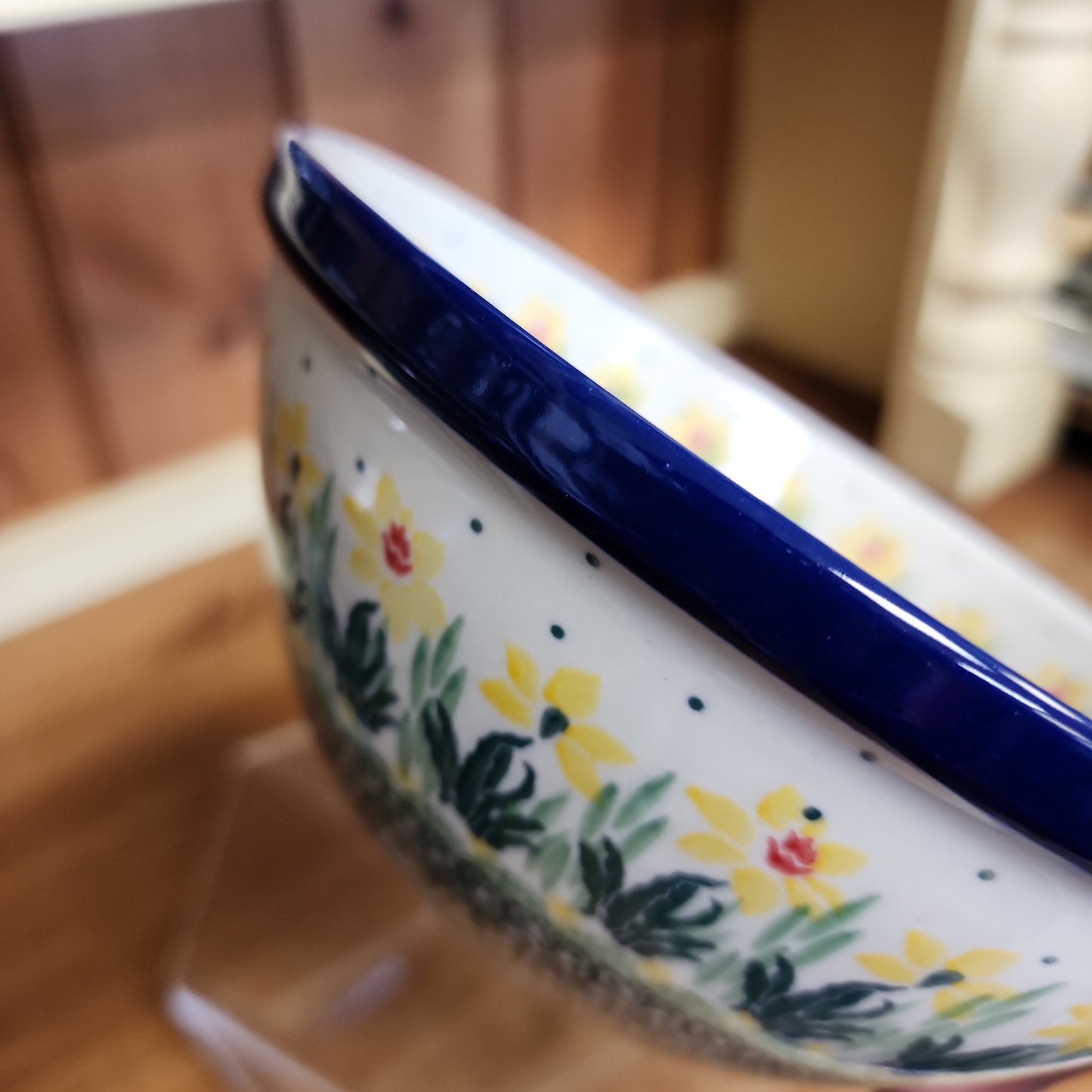 Bowl ~ Nesting ~ 7.75" W 57-2122X ~ Daffodil Blue pf0424