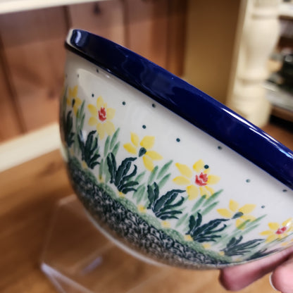 Bowl ~ Nesting ~ 7.75" W 57-2122X ~ Daffodil Blue pf0424