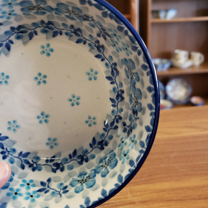 Bowl ~ Ice Cream ~ 4.5" 17-2642X ~ Blue Flax Flower pf0424