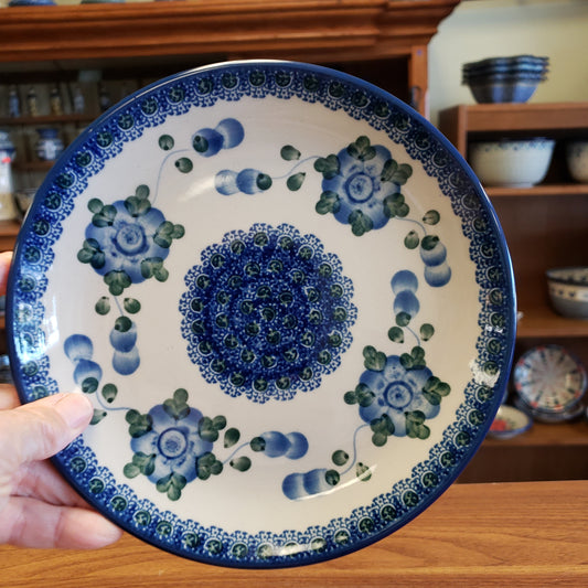 Plate ~ 7.75" 86-0163X ~ Blue Poppy pf0424 Dessert Plate