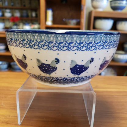 Bowl ~ Soup/Salad ~ 6.25" C38-2597X ~ Blue Hen pf0424