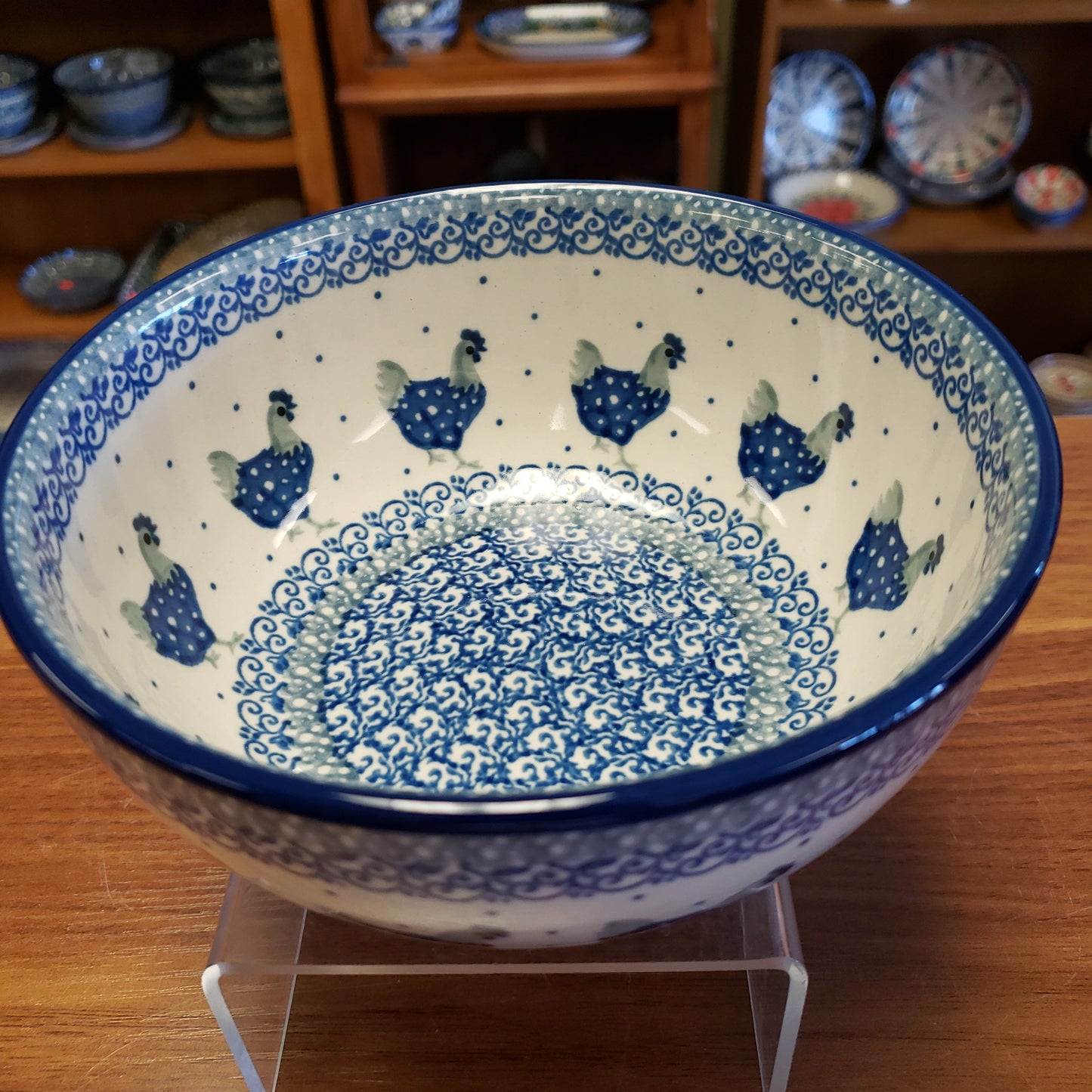 Bowl ~ Soup/Salad ~ 6.25" C38-2597X ~ Blue Hen pf0424