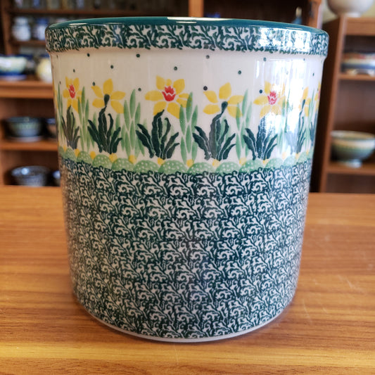 Utensil Holder ~ 5.5" 3-2777Q ~ Daffodil pf0424