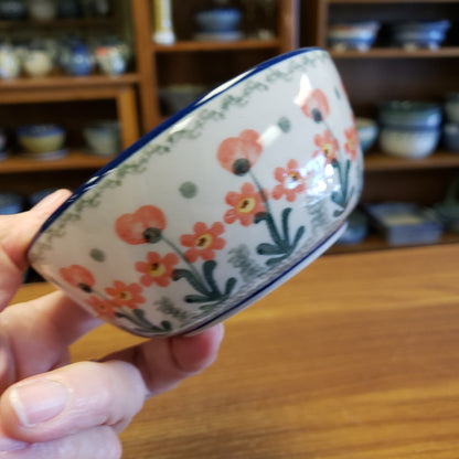 Bowl ~ Ice Cream ~ 4.5" 17-0560X ~ Peach Spring Daisy pf0424