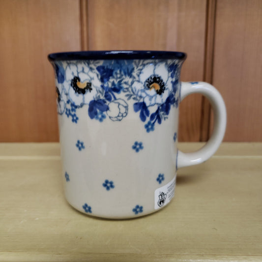 Mug ~ Straight Side ~ 8 oz 236-2222X ~ Snow Poppy pf0424