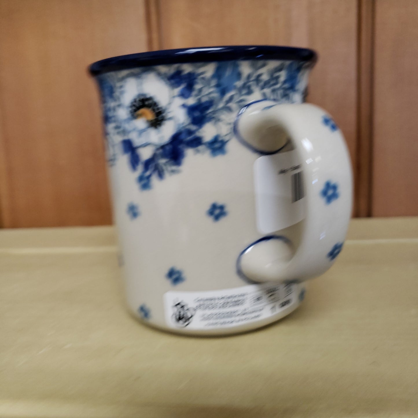 Mug ~ Straight Side ~ 8 oz 236-2222X ~ Snow Poppy pf0424