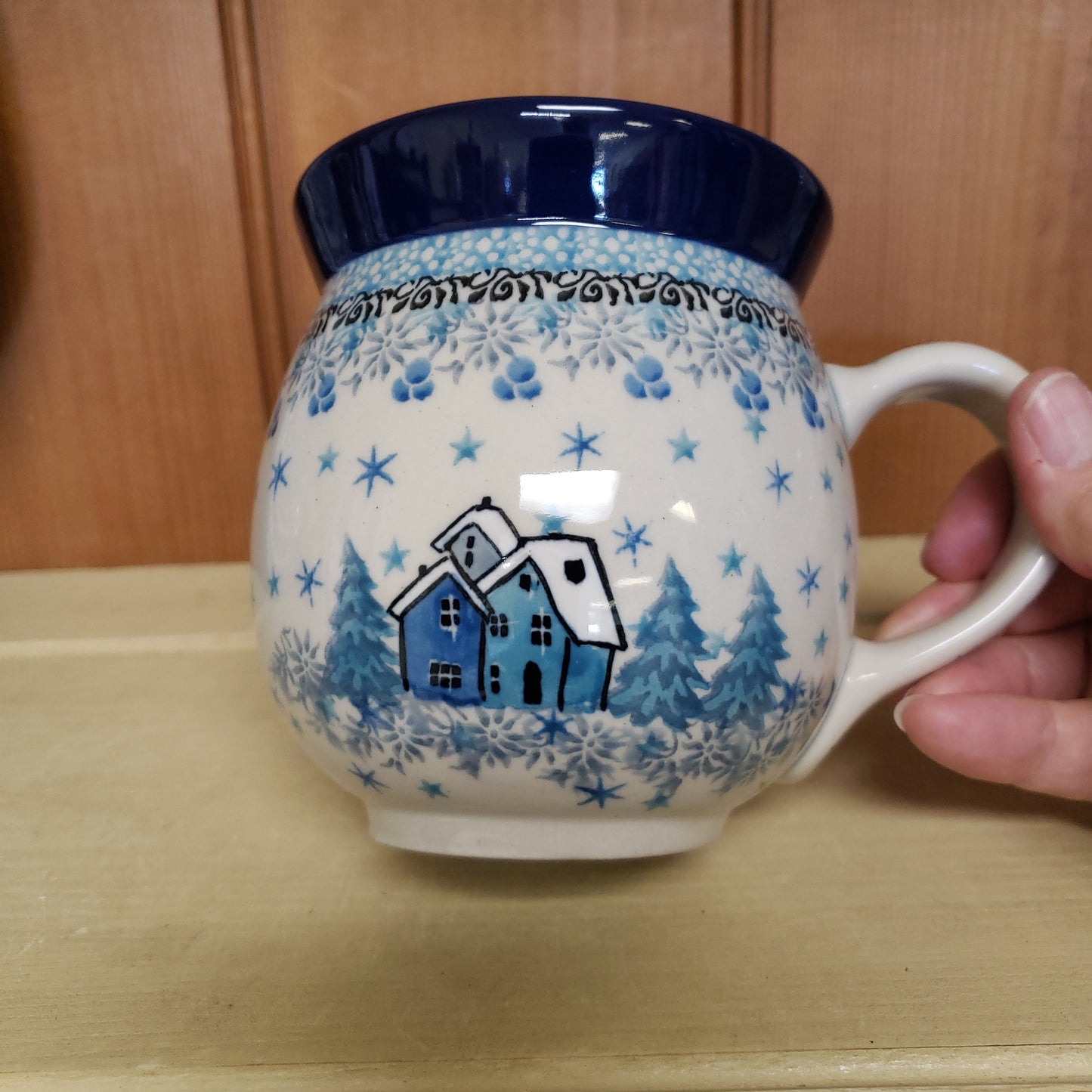 Mug ~ Bubble ~ 16 oz. 73-U5045 ~ U4 BLUE pf0424