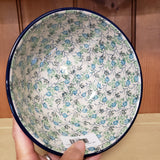 Bowl ~ Nesting ~ 7.75" W 057-2814X  Summer Ivy pf0608