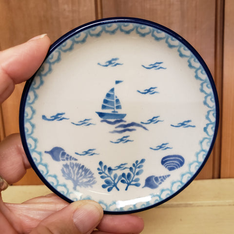 Coaster ~ 4" 262-2993X  Sea Breeze pf0608 Sail boat