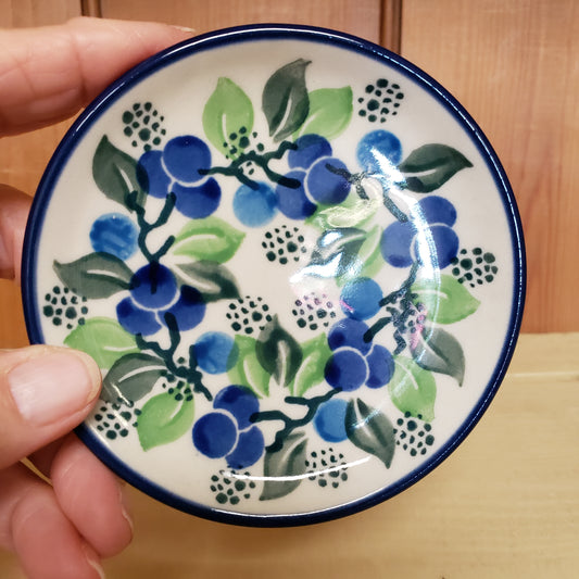 Coaster ~ 4" 262-1416X  Blue Berries pf0608