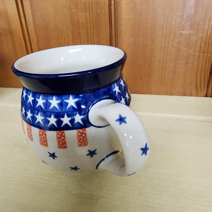 Mug ~ Bubble ~ 11 oz. 070-0179X  Stars and Stripes pf0608