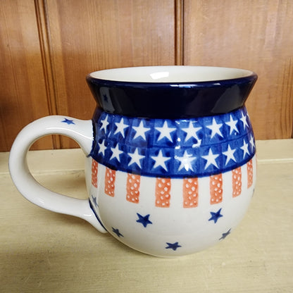 Mug ~ Bubble ~ 11 oz. 070-0179X  Stars and Stripes pf0608