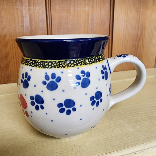 Mug ~ Bubble ~ 11 oz. 070-1769X  Paw Prints pf0608