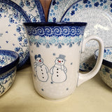 Mug ~ Bistro ~ 16 oz. 812-2793X  Frost & Flurry  Snowman