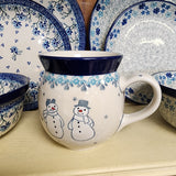 Mug ~ Bubble ~ 16 oz. 073-2793X  Frost & Flurry pf0608 Snowman