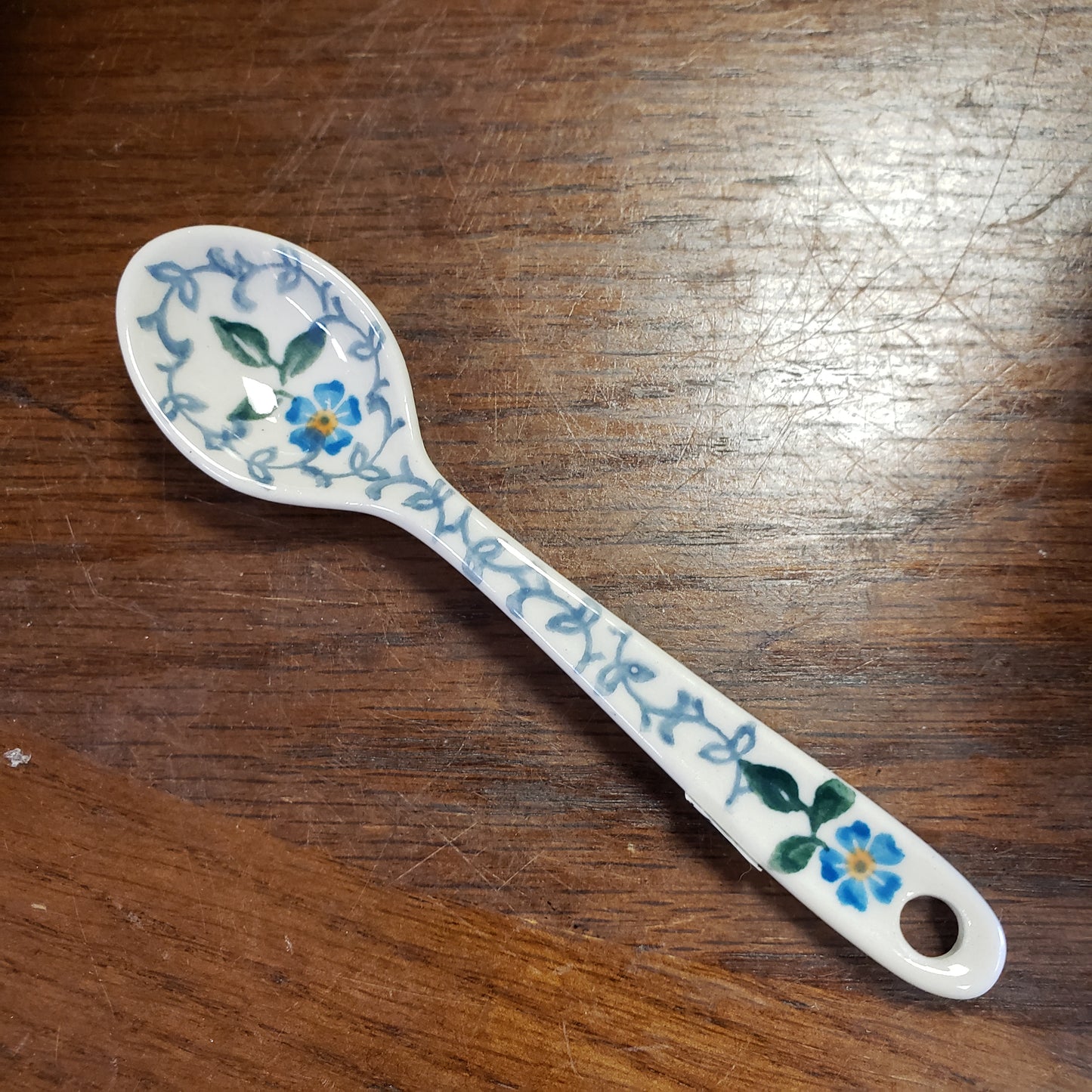 Spoon ~ Small ~ 5.25" 592-2089X  Forget Me Knots pf0608