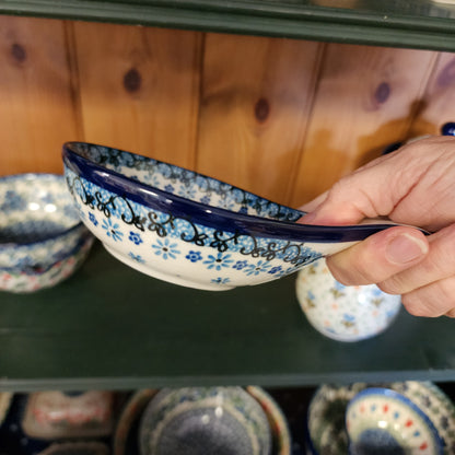 Spoon/Ladle Rest ~ 4.5" 174-2529x Bluebird condiment bowl w/handle