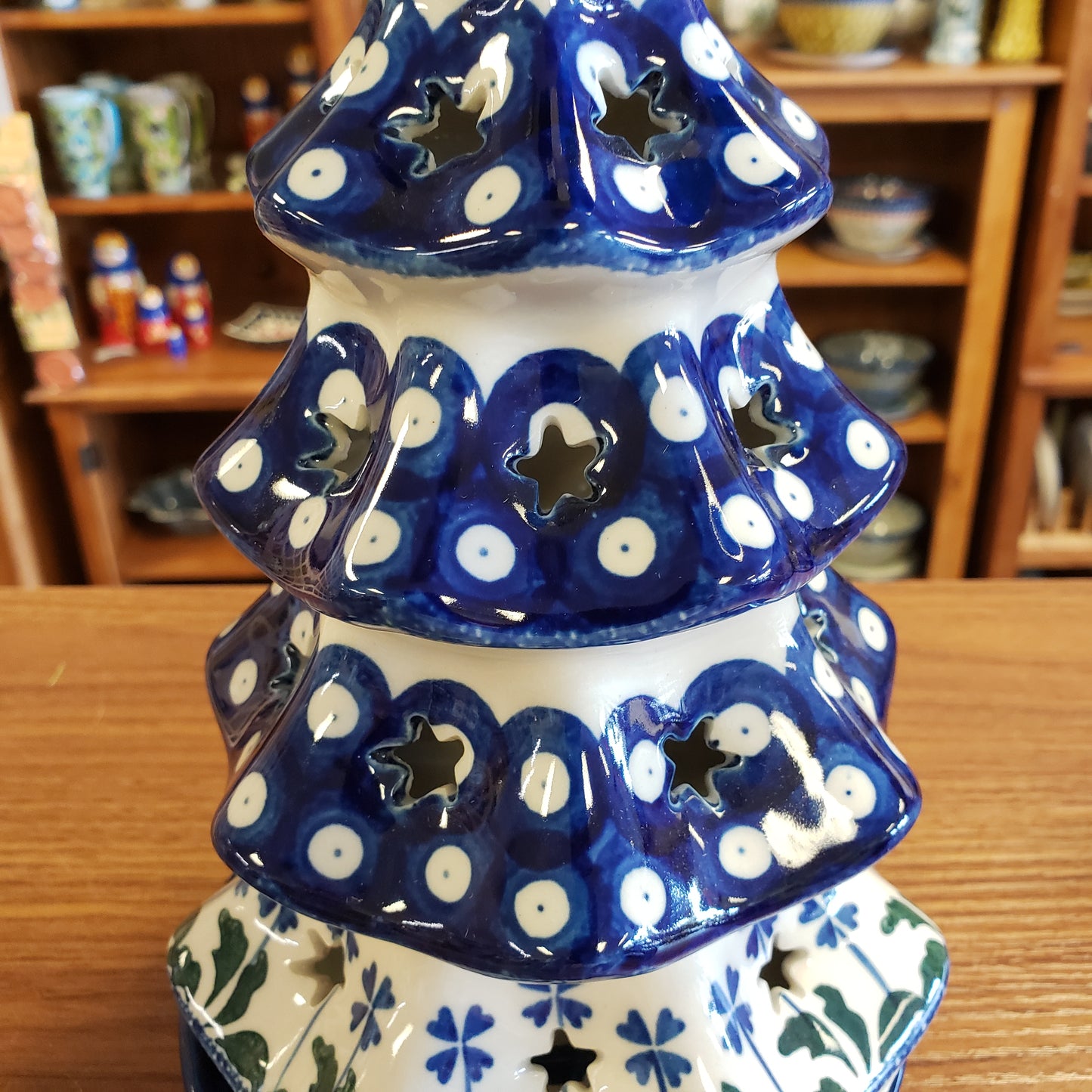 Christmas Tree Luminary ~ 10"  377w