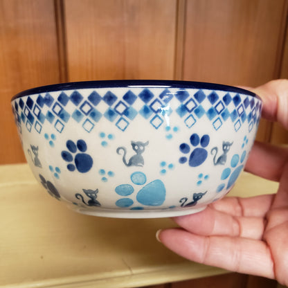 Bowl ~ Ice Cream ~ 4.5" 17-1764 Cat paw