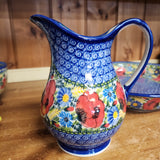 Pitcher Red Poppy ART2