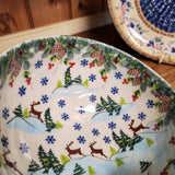 Bowl 7.75" Reindeer 6 cups