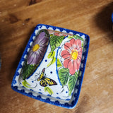 Butter Dish #2 ART2 Butterfly