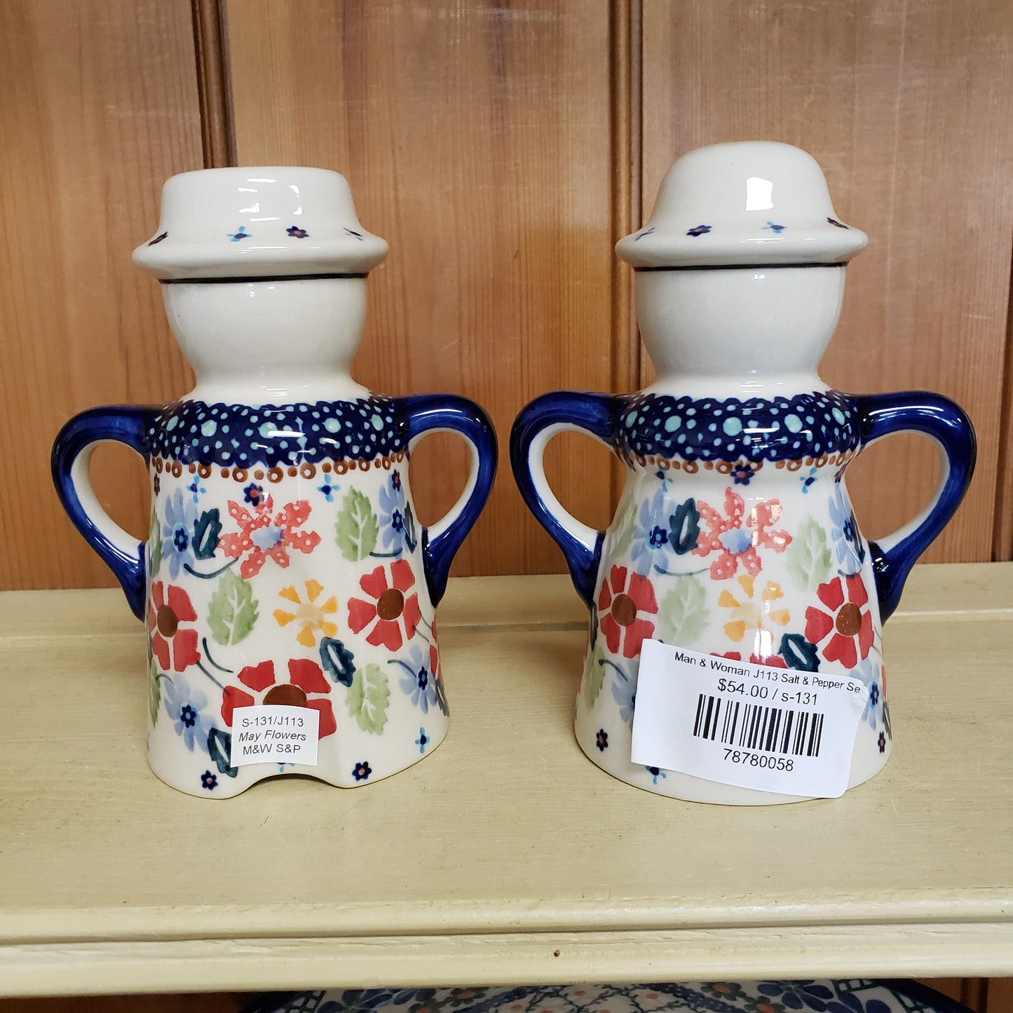 Man & Woman J113 Salt & Pepper Set