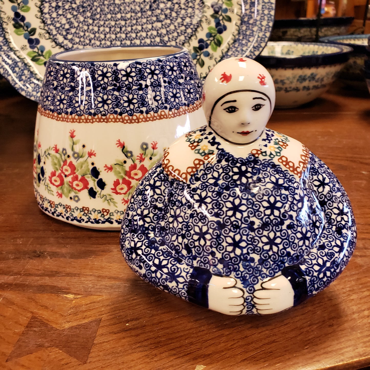 Cookie Lady Lidia Cookie Jar r268