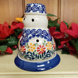 Snowman Luminary Marigold