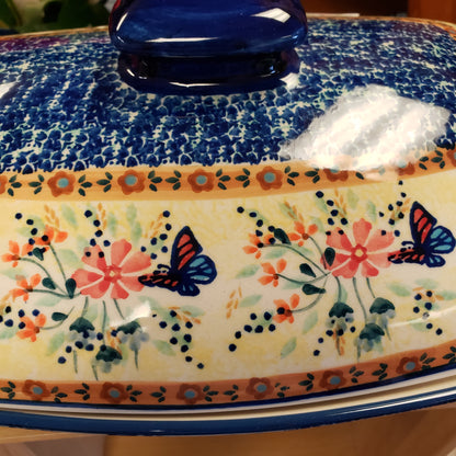 Baker Covered 2 qt Viktoria Butterfly WK73 **20% off**