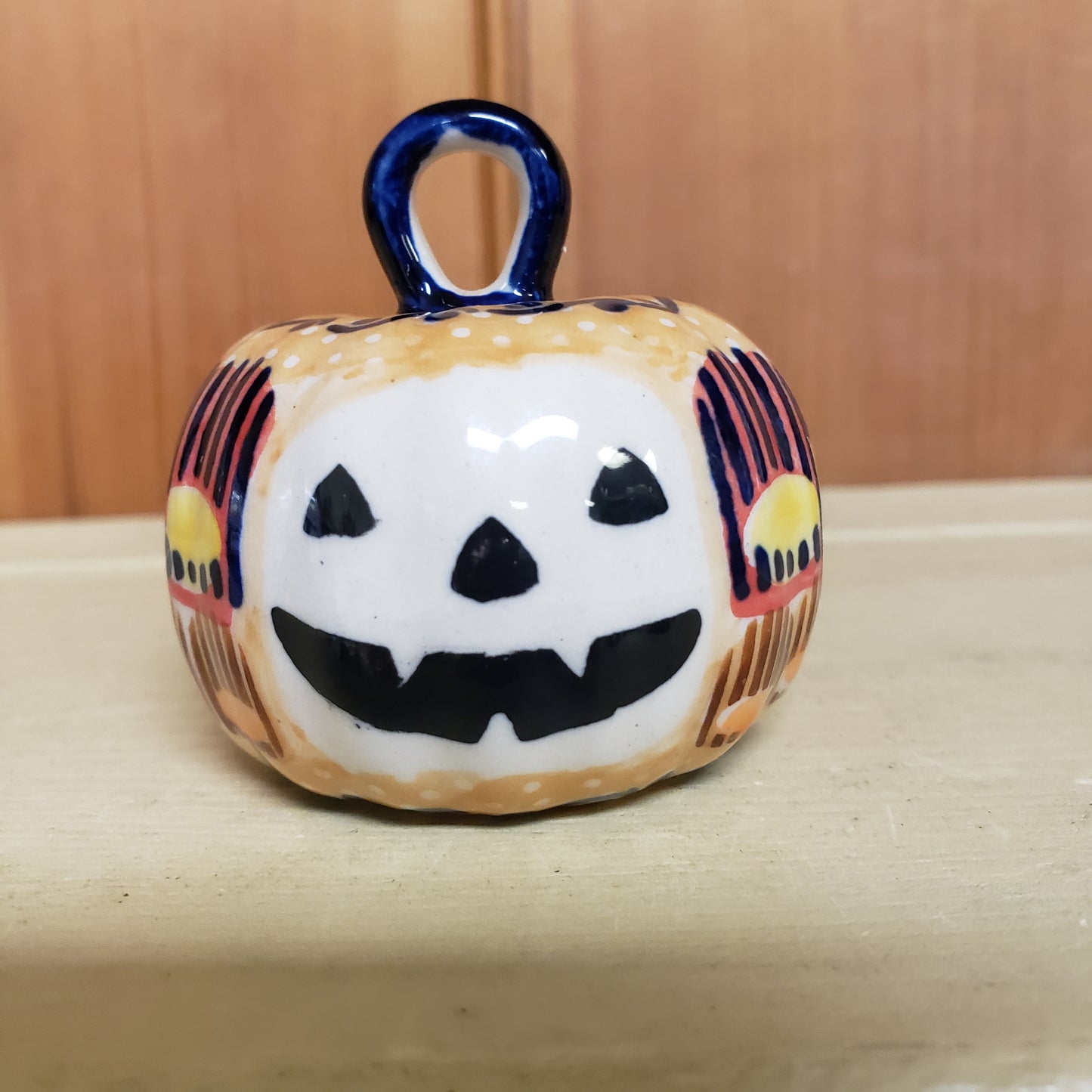 Pumpkin ornament  2"