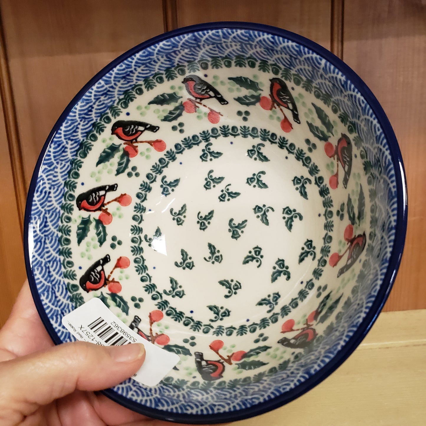 Bowl   Nesting   6.5" W  1257X ~ Red Robin  PF1024