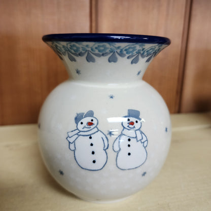 Vase   Bubble   4.25"  2793X ~ Frost & Flurry  PF1024 Snowman