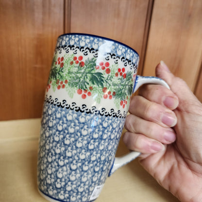 Tall Mug    1734X ~ Holly Berry  PF1024