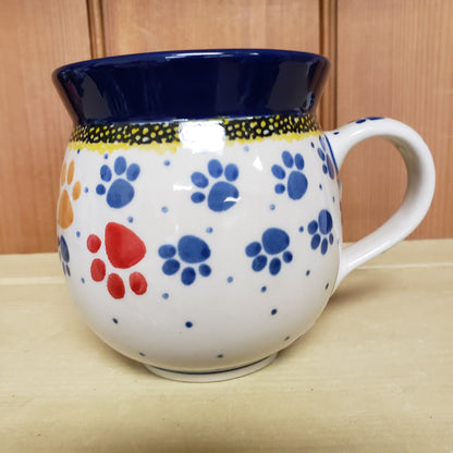 Mug   Bubble   11 oz.  1769X ~ Paw Prints  PF1024